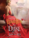 Cover image for The Duke and the Lady in Red